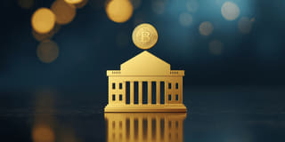 Imagem no estilo jornalístico retratando o interesse institucional em ETFs de criptomoedas